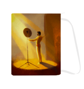 SurArt 100 Laundry Bag showcased in a modern laundry room, demonstrating its capacity and stylish appeal for effortless laundry organization.